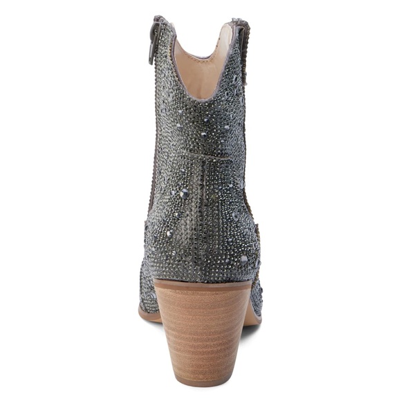 Nwt matisse harlow ankle boot in clear rhinestone - Picture 3 of 5